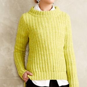 Anthroplogie Popstitch Pullover. XS.